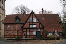 Das Kantor-Haus auf dem Münsterkirchplatz in Herford