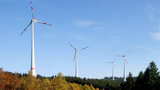 Windräder am Hilchenbacher Windwanderweg