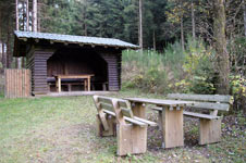 Schutzhütte des SGV auf dem Hilchenbacher Windwanderweg