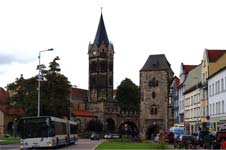 Nikolaitor und Nikolaikirche in Eisenach