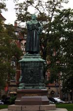 Das Lutherdenkmal in Eisenach