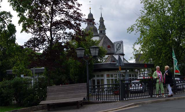 Zentrum des Ferienorts Oberkirchen im Schmallenberger Sauerland