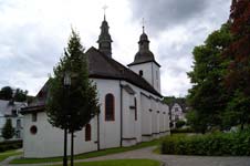 Die Sankt-Gertrudis-Kirche in Schmallenberg-Oberkirchen