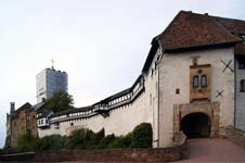 Eingang zur Wartburg bei Eisenach