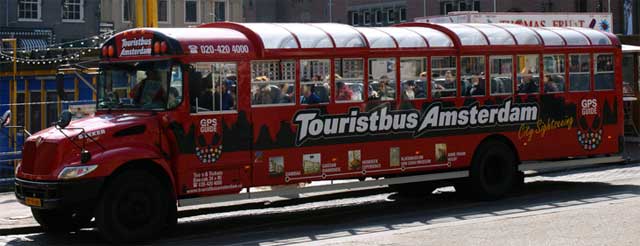 Touristbus Amsterdam