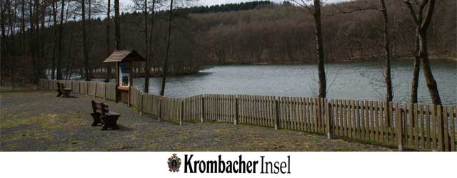 „Krombacher Insel“ in der Wiehltalsperre