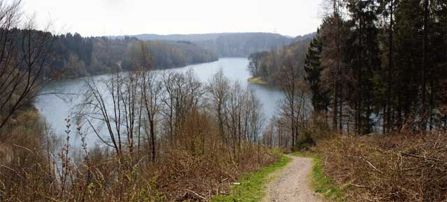 Die Wupper-Talsperre im Bergischen Land