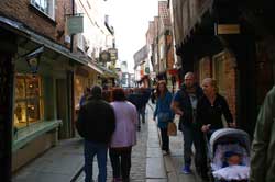 Einkaufsgasse in York