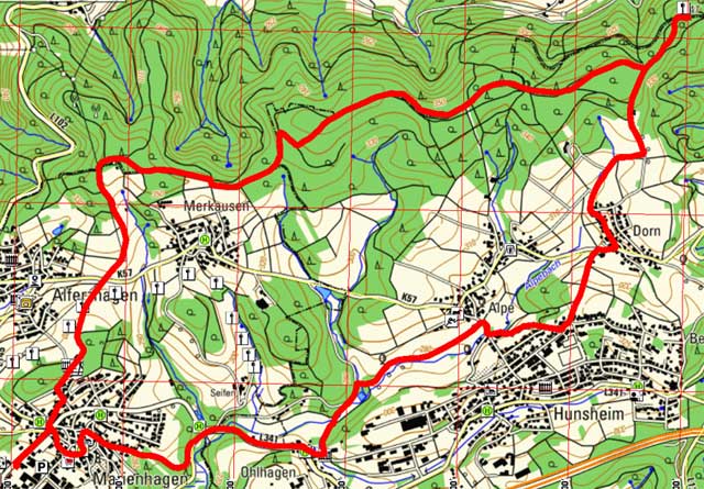 Rundwanderung Marienhagen