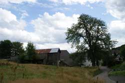 Anwesen in Winkel unterhalb der Schweinemauer