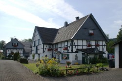 Fachwerkhäuser in Hülsenbusch