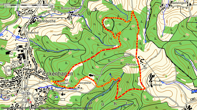 Von Eckenhagen ins Wacholdergebiet