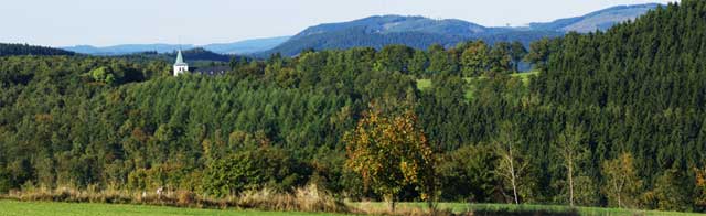 Blick zurück auf Kohlhagen