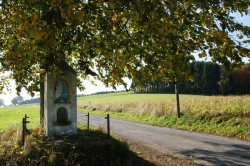 Steinernnes Wegekreuz zwischen Hönighausen und Vorderrübach