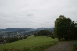 Der Hilchenbacher Höhenring oberhalb des Kirchbergs