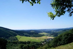 Panoramablick auf Oberndorf und Helberhausen