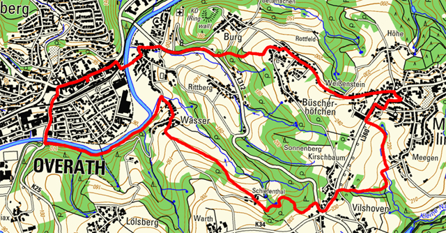 Route des Overather Pilgerwegs