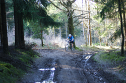 Mountainbiker am Kilgeshahn