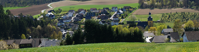 Blick vom Blumenberg auf Friesenhagen