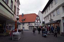 Links stand früher das Dominikanerkloster