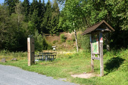 Der Steinbruch Wagenschmier an der alten Heidenstraße