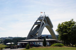 Die St.-Georg-Schanze in Winterberg am Herrloh