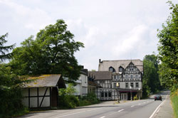 Die ehemalige Zoll- und Poststation in Hoheleye