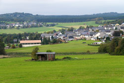 Blick vom Rothaarsteig auf Willingen/Westerwald