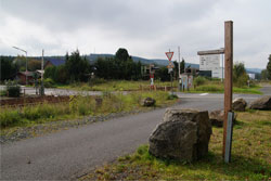 Bahnübergang in Würgendorf