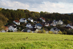 Blick vom Rothaarsteig nach rechts auf Donsbach