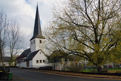 Die evangelische Dorfkirche in Ruppichteroth