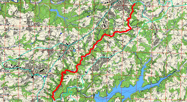 Route Eifgenbachweg