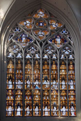 Das große Westfenster im Altenberger Dom