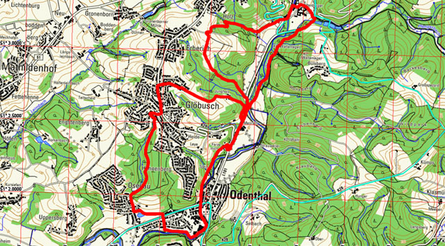 Route Grafen- und Mönchsweg