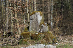 Der Grenzstein trennte einst die Herrschaft Büren von Rüthen und Brilon