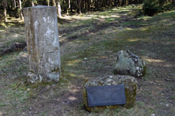 Der Schnadstein an der Dingbuche