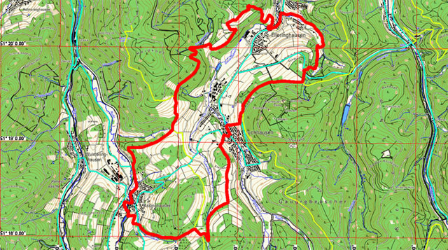 Route Golddörferweg