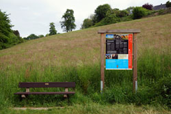 Bauernhofweg unterhalb von Dachskuhl