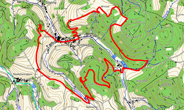 Golddorf-Route Kirchrarbach