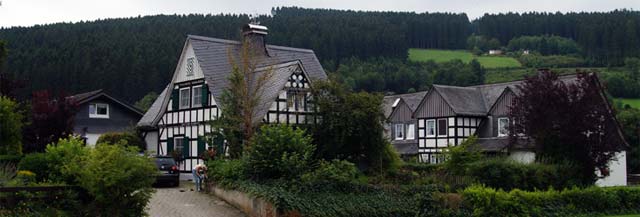 Fachwerkensemble in Ober-Fleckenberg