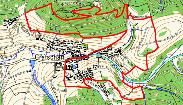 Golddorf-Route Grafschaft