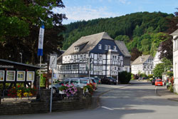 Hunaustraße in Bödefeld