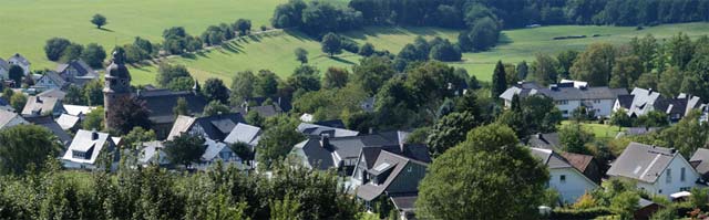 Blick vom Ohlberg auf Holthausen