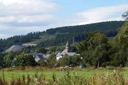 Blick von der Lüttmecke über Holthausen zur Grube Magog