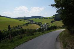 Blick vom Hang des Steimels über das Rarbachtal