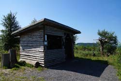 Die Kyrill-Hütte auf der Istert