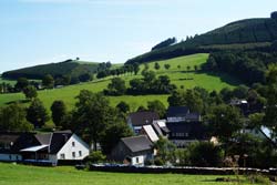 Blick von der Golddorf-Route  auf das Todesbruch