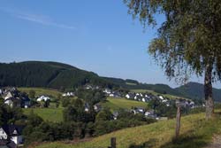 Blick zurück auf Westfeld