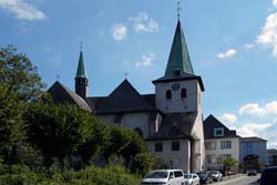 Die Gemeinde- und Propsteikirche St. Laurentius in Arnsberg