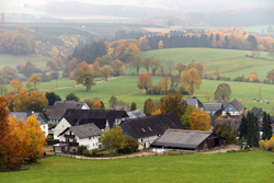 Blick vom Hang des Hohen Hagen auf Werntrop